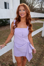 Load image into Gallery viewer, Haze Drape Skort Set- Lavender
