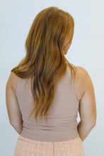 Load image into Gallery viewer, Compelling Cropped Tank- Taupe

