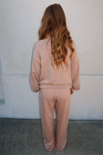 Load image into Gallery viewer, Sara Half Zip Sweatshirt-Taupe
