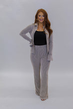 Load image into Gallery viewer, Sweet One Stripped Flared Pants Set
