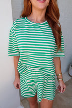 Load image into Gallery viewer, Sunny Side Stripe Set-Green
