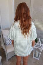 Load image into Gallery viewer, Anna Stripe Skort Set-Sage
