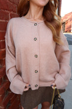 Load image into Gallery viewer, Relaxed Fit Button Down Cardigan Sweater

