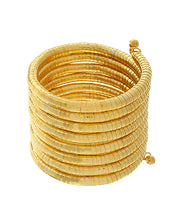 Load image into Gallery viewer, Low Bangle Omega Wrap Bracelet
