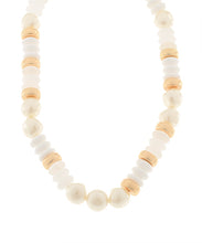 Load image into Gallery viewer, Pearl &amp;  Beads Necklace
