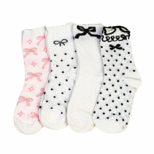 Load image into Gallery viewer, Girly Bow Socks
