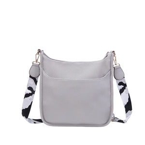 Leather Crossbody with Guitar Strap
