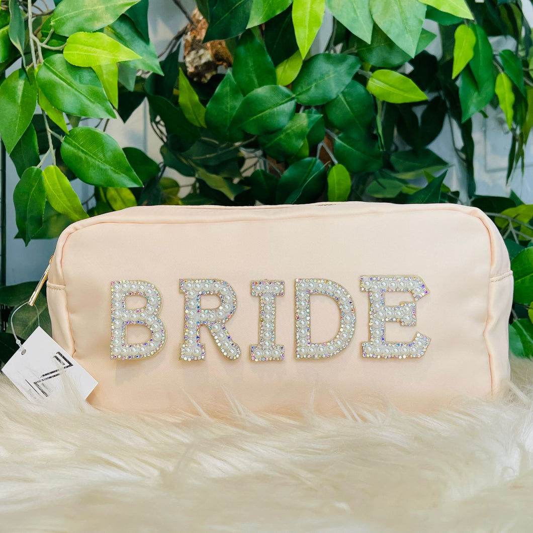“BRIDE” Make Up Bag