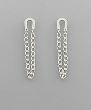 Load image into Gallery viewer, Chain Drop Earrings
