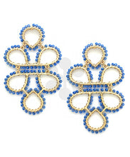 Load image into Gallery viewer, Infinity Knot Seed Bead Earrings
