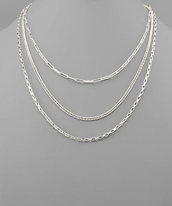 Multi Chain Layer Necklace