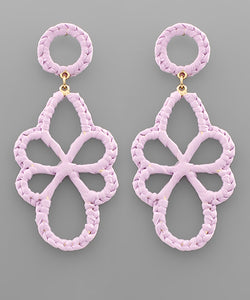 Raffia Earrings