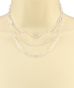3 Row Chain Choker