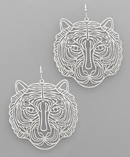 Load image into Gallery viewer, Tiger Filigree Earrings
