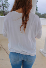 Load image into Gallery viewer, Hattie Cinch Short Sleeve Top- Ivory
