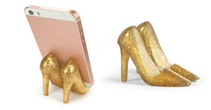 Glitter Heel Phone Stand