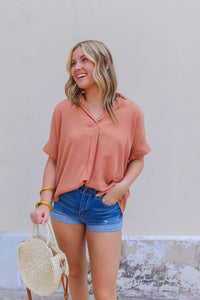 Lucky Charm Collared Relax Fit Shirt