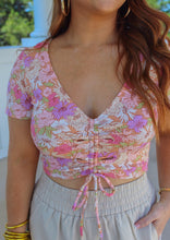 Load image into Gallery viewer, Blossom Short Sleeve Floral Top
