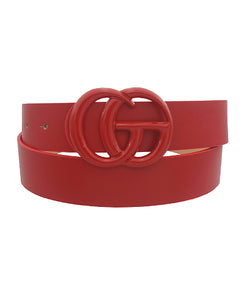 Tone on Tone Buckle Belt