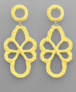 Raffia Earrings