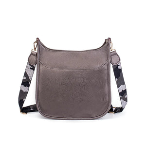 Leather Crossbody with Guitar Strap