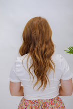 Load image into Gallery viewer, Very Lovable Cropped Tee- Ivory
