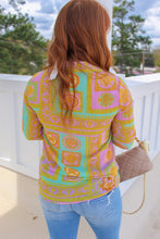 Load image into Gallery viewer, Nolan Aztec Button Down- Lilac/Jade
