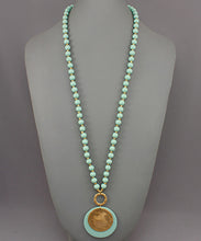 Load image into Gallery viewer, Layered Disc Bead Necklace
