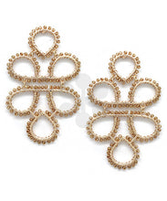 Load image into Gallery viewer, Infinity Knot Seed Bead Earrings
