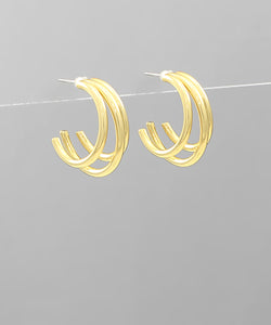 3 Row Hoops