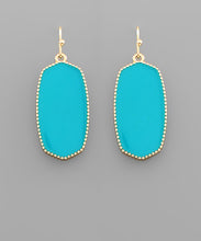 Load image into Gallery viewer, Enamel Hexagon Earrings
