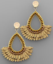 Load image into Gallery viewer, Sequin Teardrop Earrings
