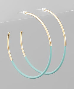 Half Color Coated Hoops