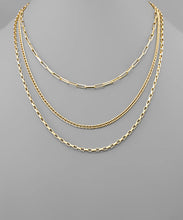Load image into Gallery viewer, Multi Chain Layer Necklace
