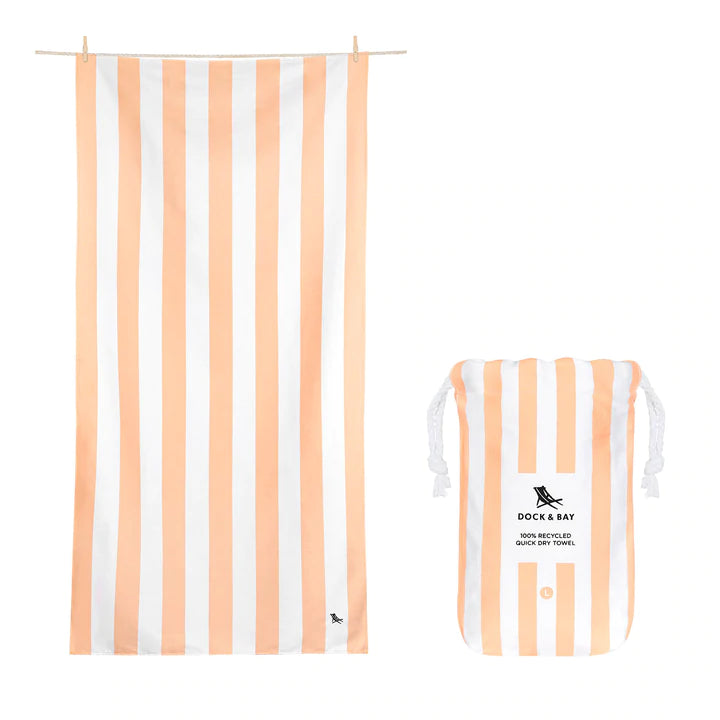 Quick Dry Beach Towels- Dock & Bay