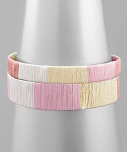 Load image into Gallery viewer, Thread Wrapped Cuff Set
