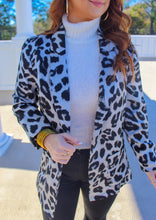 Load image into Gallery viewer, Cheetah Girl Blazer- Grey
