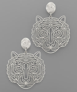 Tiger Earrings