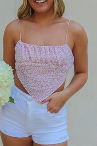 Party Animal Bandeau Top- Pink