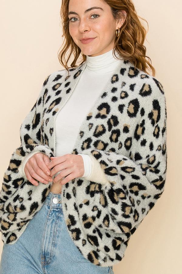 Piper Ivory Cheetah Cardigan
