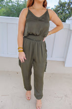 Load image into Gallery viewer, Bella Olive Jumpsuit

