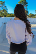 Load image into Gallery viewer, Michelle Round Neck Sweatshirt- Lilac Fog
