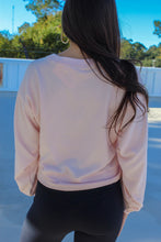 Load image into Gallery viewer, Michelle Round Neck Sweatshirt- Pale Pink
