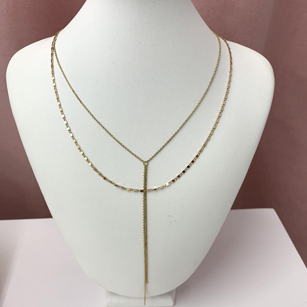 Layered Gold Necklace