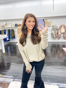 Farah Latte Tie Top
