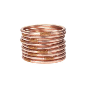 BuDhaGirl Bangles- Rose Gold